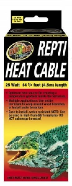 Repti Heat Cable 25W 4,5 m